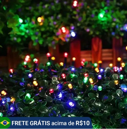 pisca pisca colorido