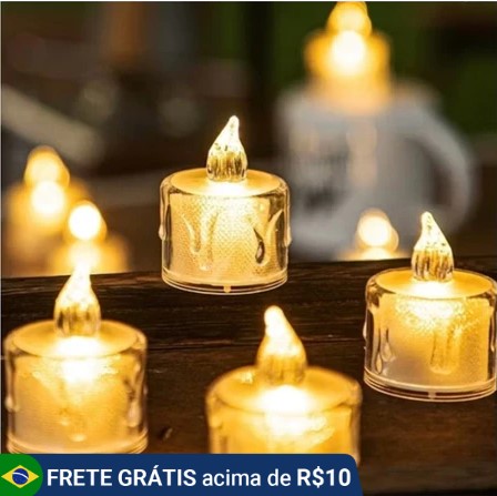 velas bonitas de plastico